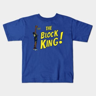 Myles Turner "The Block King" Kids T-Shirt